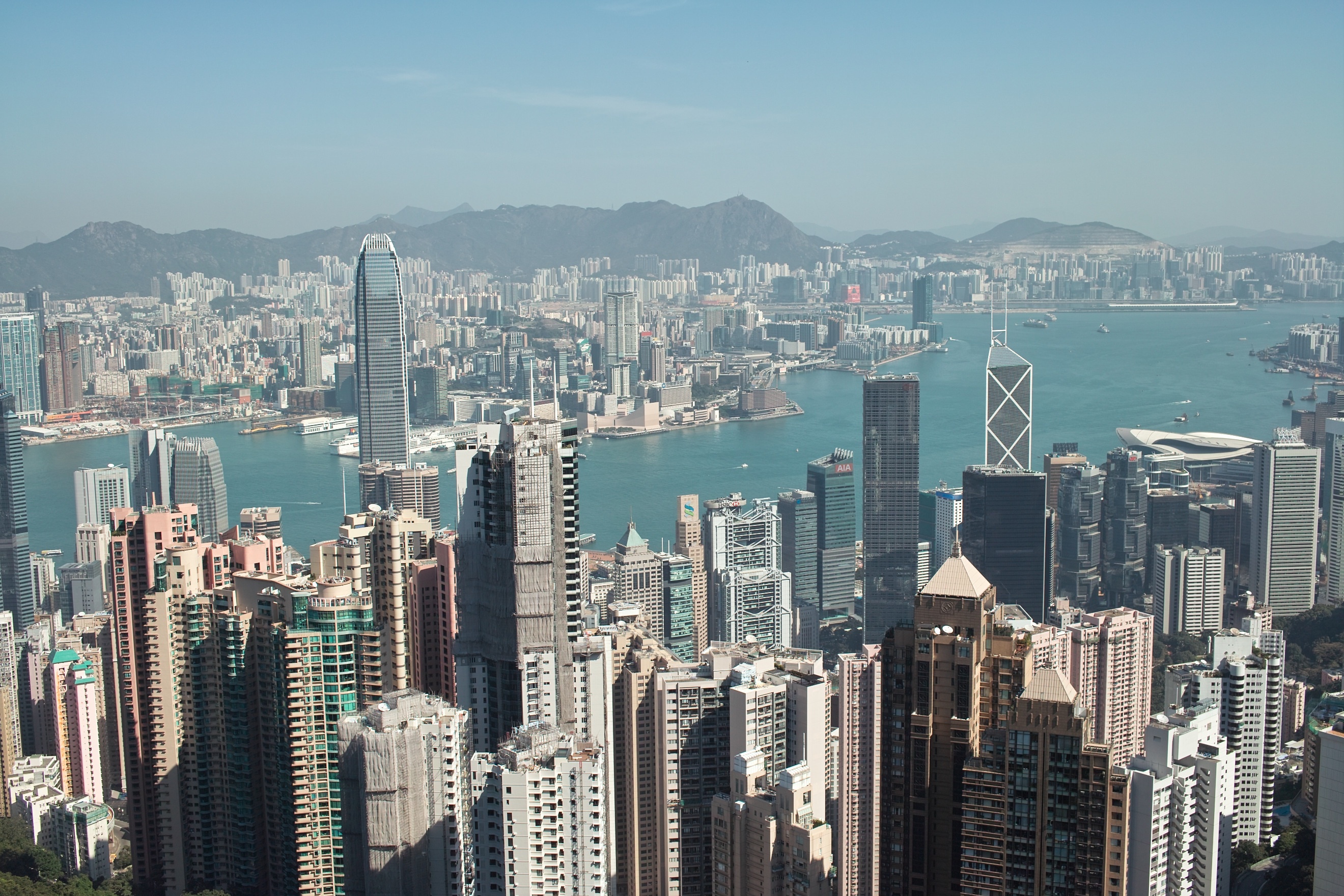 ピークタワー展望台から