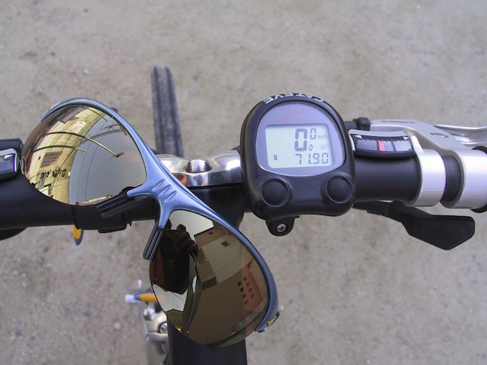 本日の走行距離