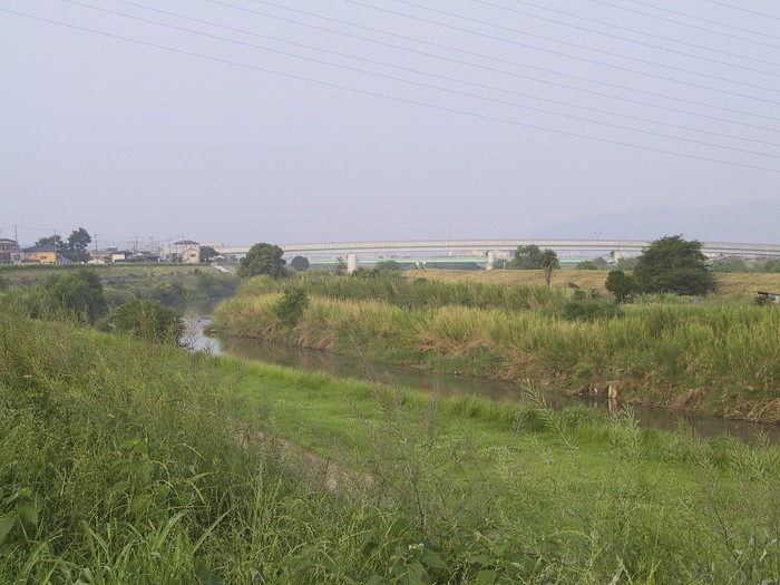 大阪方面へ向かって撮影