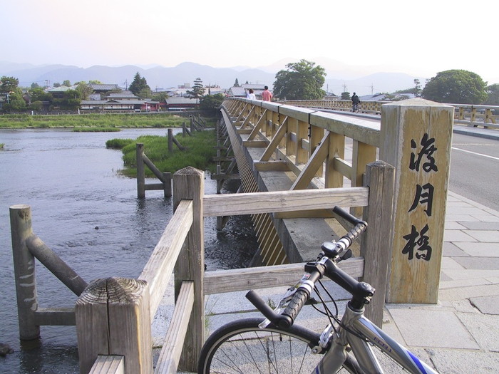 渡月橋にて その2
