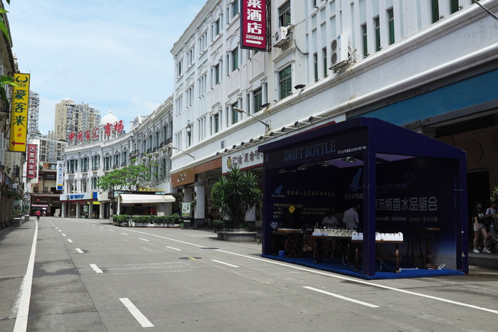 中山路歩行街の様子