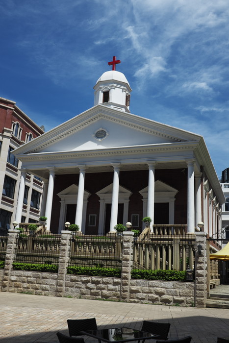 中華城近くの教会