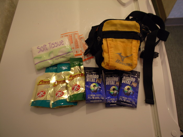 携行品はこれだけ 携行品はこれだけ